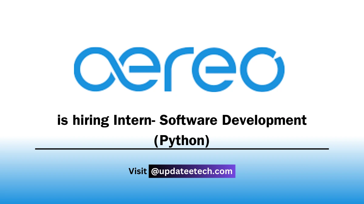 Aereo Recruitment 2025