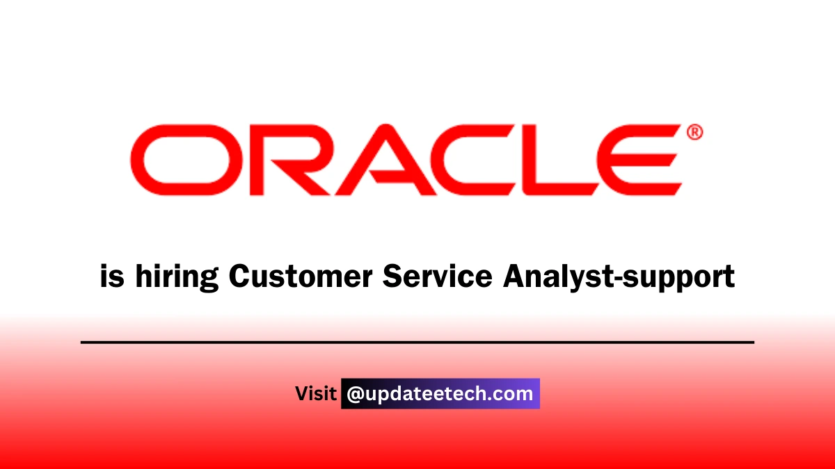 Oracle Recruitment 2025